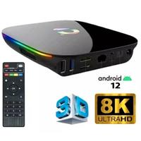 SMART TV BOX ANDROID PIE 13 Q-PLUS ram 8GB + 128GB