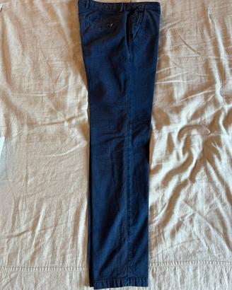 Pantalone uomo blu Yan Simmon