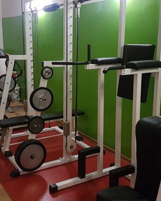 Stock palestra Technogym Lux bianca