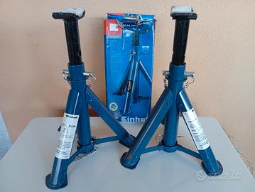 Cavalletti auto Einhell 2 tonnellate 