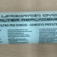 Cartuccia prefiltro di ricambio x osmosi Haquoss