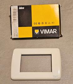 Placca Vimar Idea Rondò Metal Avorio art 16753.10