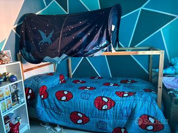 LETTO IKEA + MATERASSO + TENDA