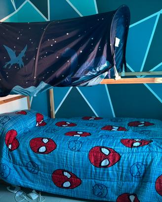 LETTO IKEA + MATERASSO + TENDA
