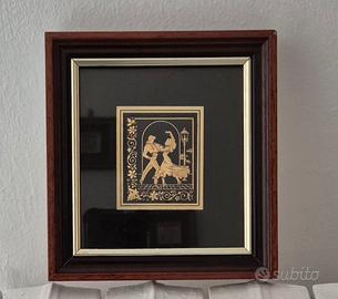 Quadretto Damasquinado