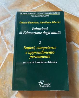 Libro Scienze dell'Educazione