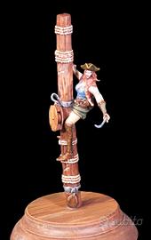 Modellino Soldatino Pirata Stampata in 3D 54 mm