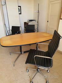 Scrivania piu tre sedie - set da studio