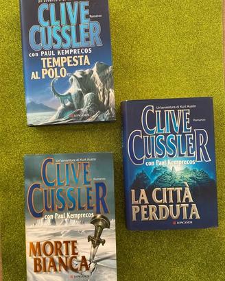 Set 3 romanzi di Clive Cussler Numa Files.