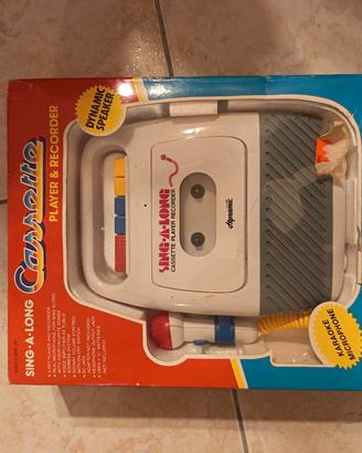 Registratore cassette audio anni 90