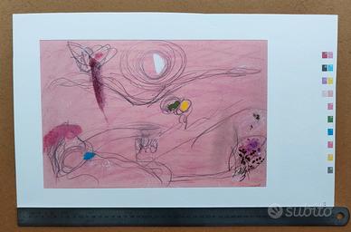 Marc Chagall - Studio per il Cantico dei Cantici V