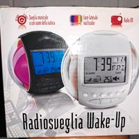 Radio sveglia Wake up luci e suoni 