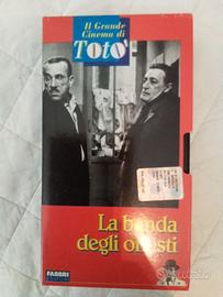 VHS  LA BANDA DEGLI ONESTI  Toto'