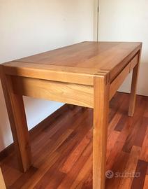 Scrivania legno massello di olmo Maison Regain