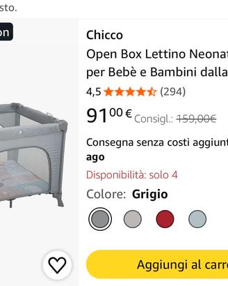 Box Lettino Chicco