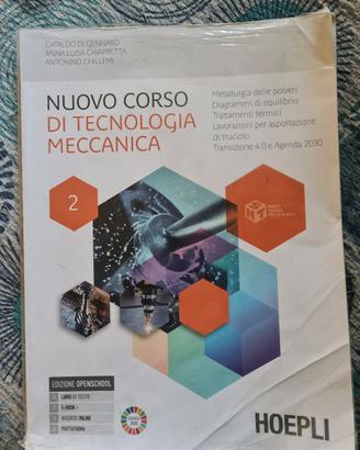 Libro nuovo corso tecnologia meccaninca 2 Hoepli