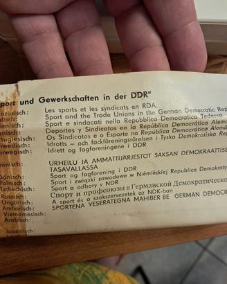 Lotto 105 Diapositive DDR RDT - Sport e Sindacati 