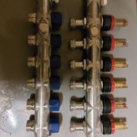 Collettore per acqua riscaldamento 6 linee