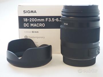 SIGMA 18-200 DC MACRO X SONY
