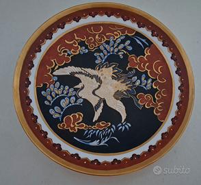 Piatto decorativo Araba Fenice vintage