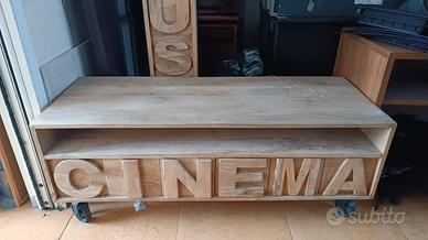 Sala maison du monde in legno di Mango