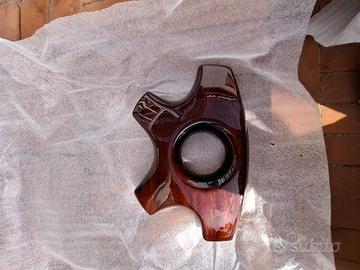 Sterzo volante in radica