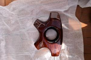 Sterzo volante in radica