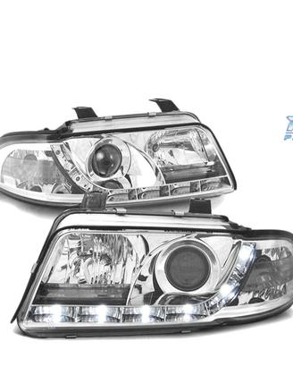 FARI ANTERIORI DAYLIGHT LED PER AUDI A4 B5 99-00 C