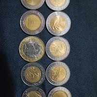 monete lire 500 e lire 1000