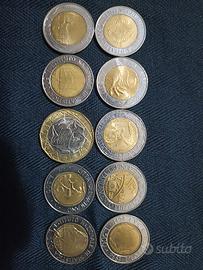 monete lire 500 e lire 1000