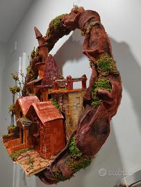 Presepe artigianale 64x27