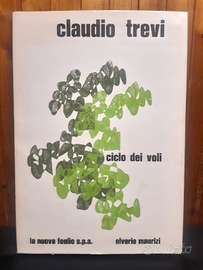 CLAUDIO TREVI CICLO DEI VOLI + lito firmata 1971