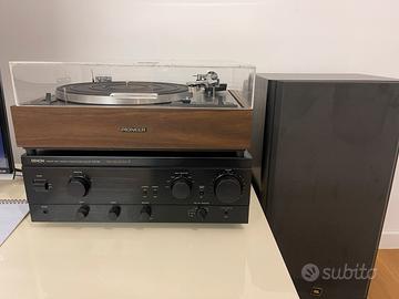 Amplifi Giradischi Casse Denon - Pioneer - JBL