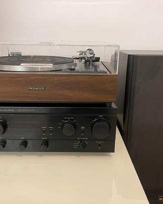 Amplifi Giradischi Casse Denon - Pioneer - JBL