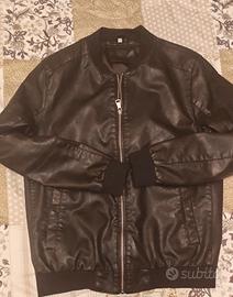 giubbino  pelle eco