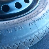 Ruotino scorta 17 Ford Kuga 135 90 R17 Continental
