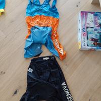 Pantaloncini e tuta ciclismo vintage eroica