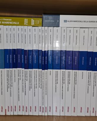 Catena di libri Nissolino Corsi per concorsi FFAA.