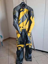 TUTA DAINESE DIVISIBILE TG 52 MAI CADUTA