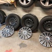 Ruote in acciario r17 5 fori x bmw