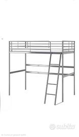 Letto a soppalco Ikea 1 piazza (200×90)