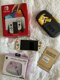 Nintendo switch oled controller wireless custodia 