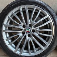 CERCHI IN LEGA 18 ORIGINALI ALFA ROMEO GIULIA