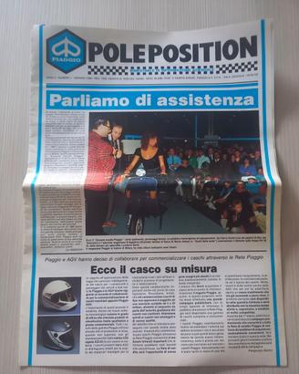 Rivista Aziendale PIAGGIO POLEPOSITION Gennaio 86