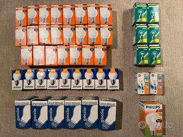 Lampadine E27 incandescenza e alogene NUOVE