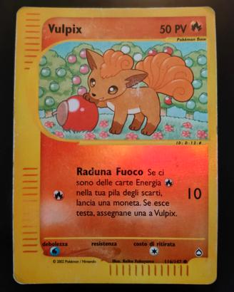 Pokemon Vulpix 116/147 Reverse Holo ITA