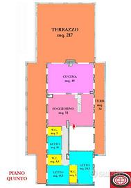 Appartamento di 416 m² con più di 5 locali a Cesen