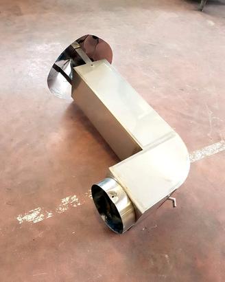 Canna fumaria a gomito usata