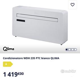 Condizionatore monoblocco Caldo freddo e deumidif