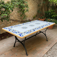 TAVOLO IN PIETRA LAVICA MIS. 200X100 CM. IN ITALIA